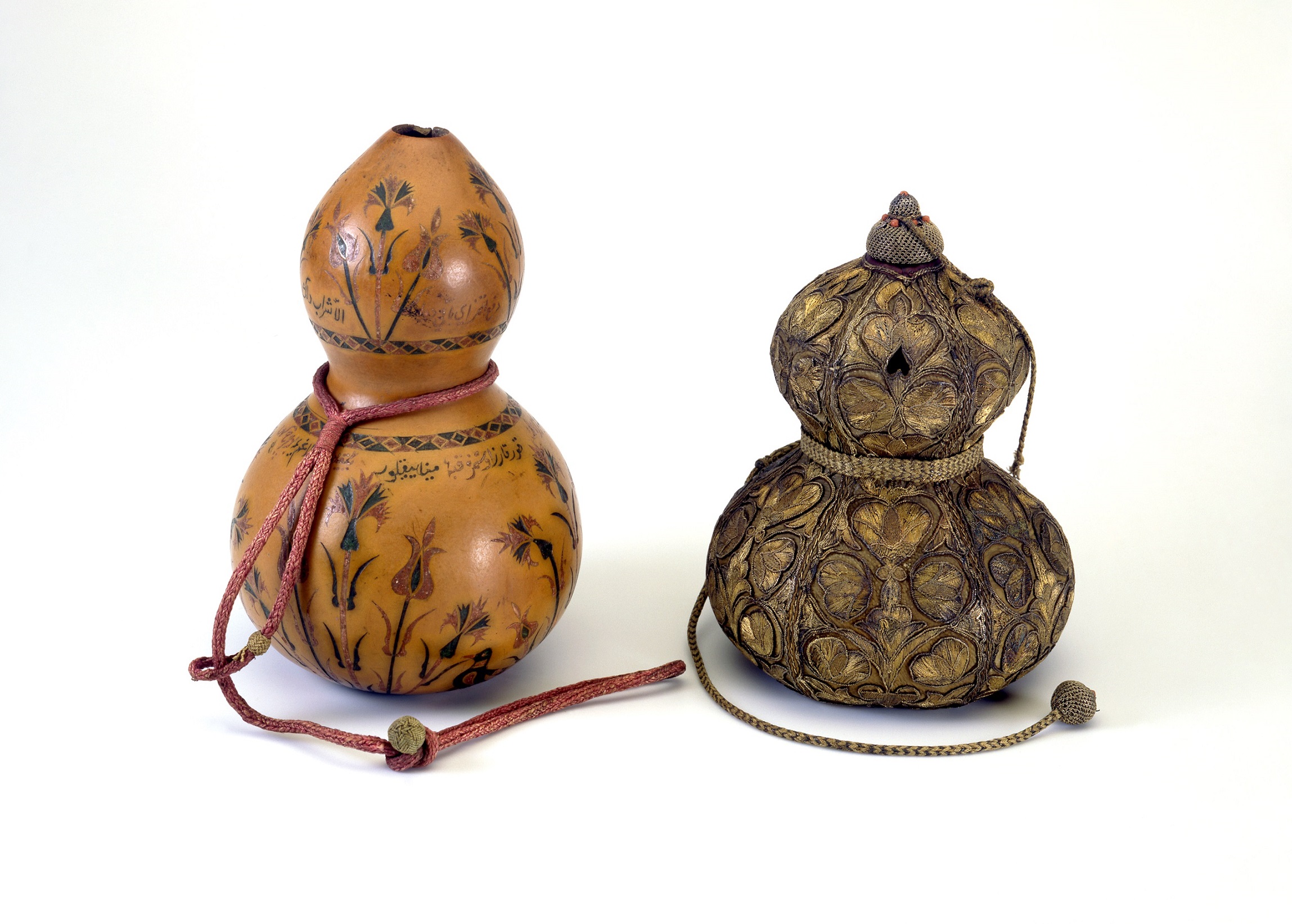 Kürbisflaschen osmanisch, 17. Jh. Kürbisflaschen osmanisch, 17. Jh.