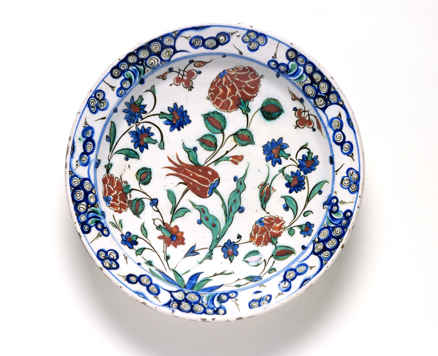 Teller, osmanisch, ca. 1575 Teller, osmanisch, ca. 1575