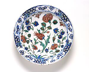 Teller, osmanisch, ca. 1575 Teller, osmanisch, ca. 1575