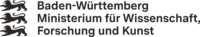 Logo Baden-Württemberg, Ministerium für Wissenschaft, Forschung und Kunst.