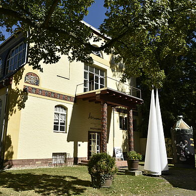 Fassade Museum in der Majolika